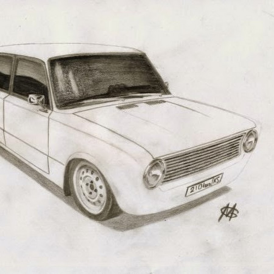 Как легко нарисовать семерку карандашом