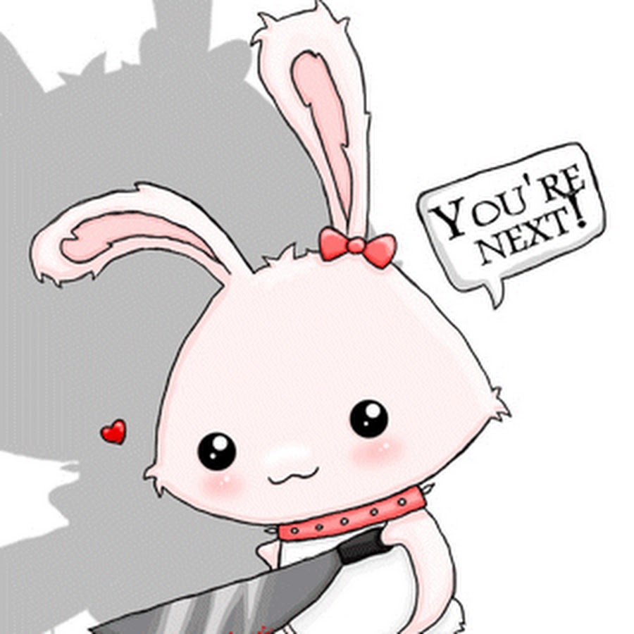 Зайка с ножом картинки