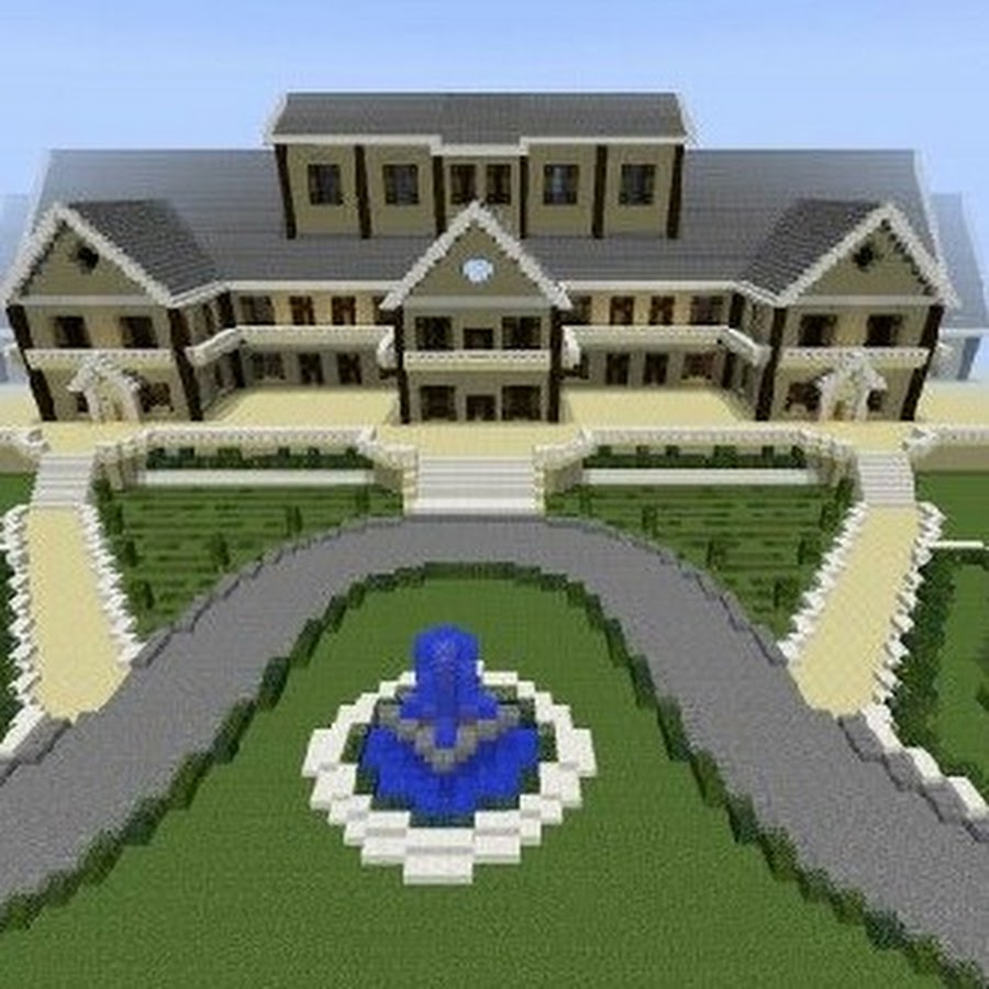 Дом миллионера в майнкрафт карта