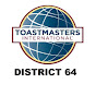 District 64 Toastmasters - @D64Toastmasters YouTube Profile Photo