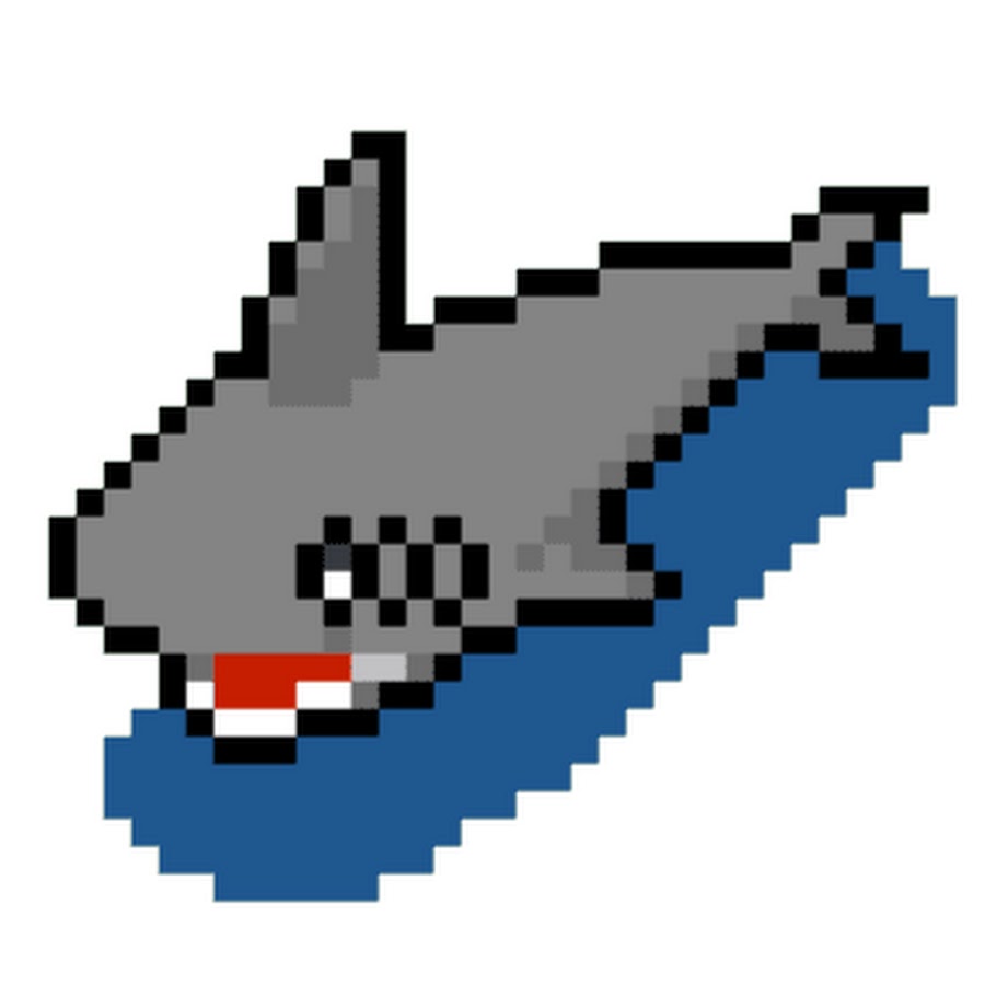 マイクラドット絵 さめプロ Pixel Art Youtube