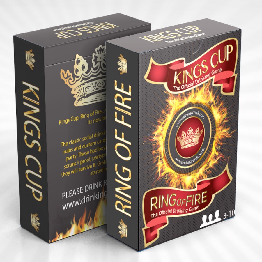 Offical Kings Cup Drinking Game - YouTube