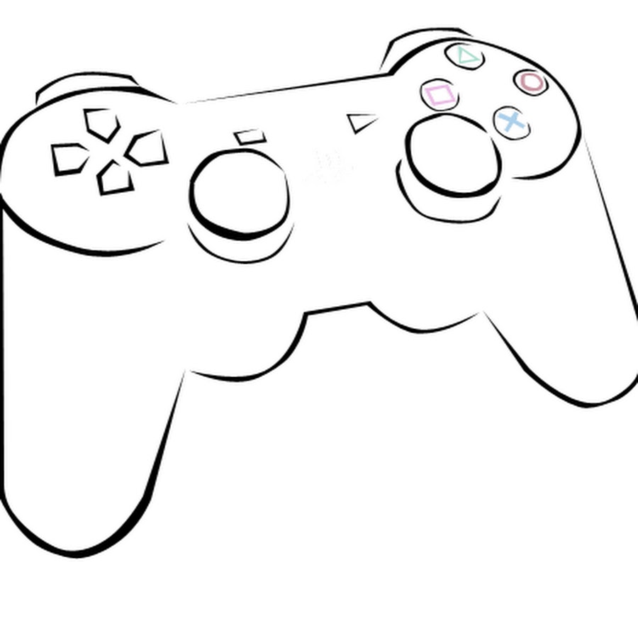 Как нарисовать геймпад