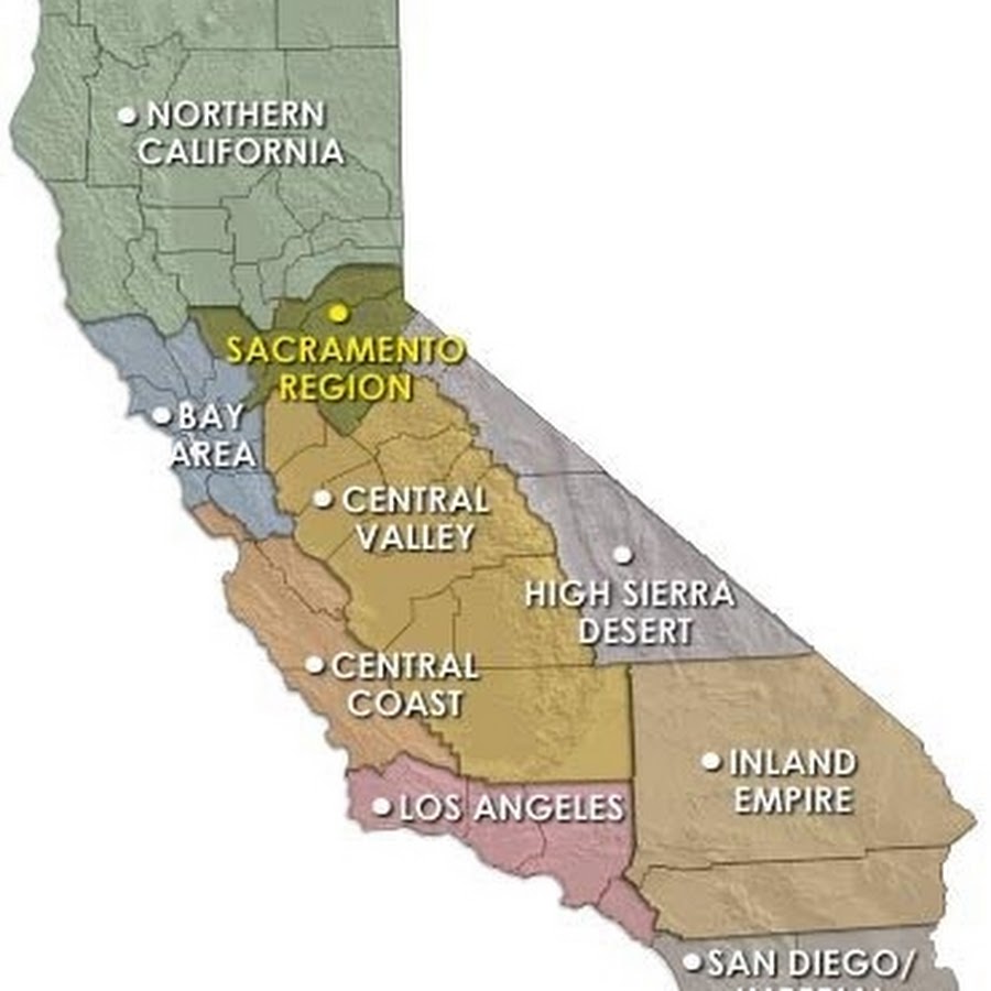 Карта сакраменто калифорния