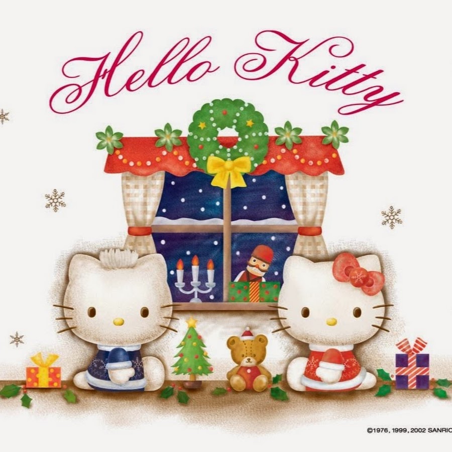 Hello kitty новый год. Hello Новогодняя. Новогодние картины с Хеллоу Китти. Открытки НГ С Китти. Новогодние открытки с Хелло Китти.