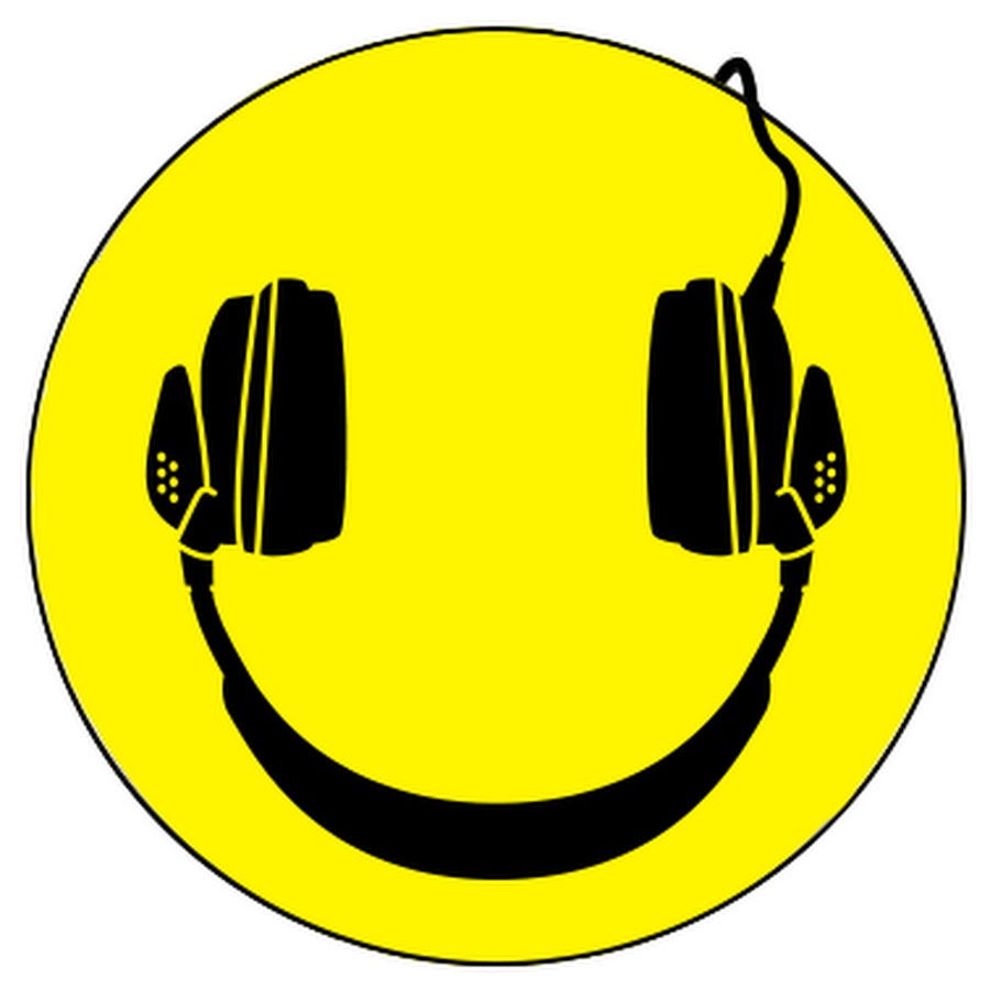 Смайлик в наушниках картинки