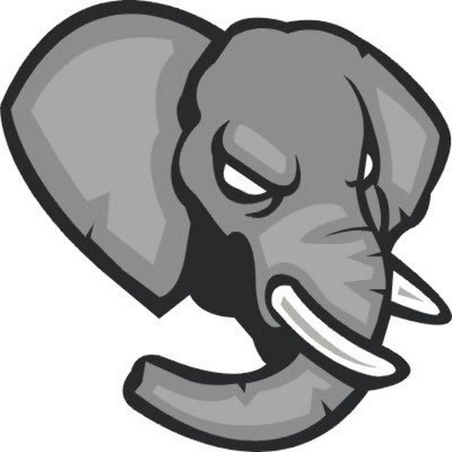 Слон злой рисунок