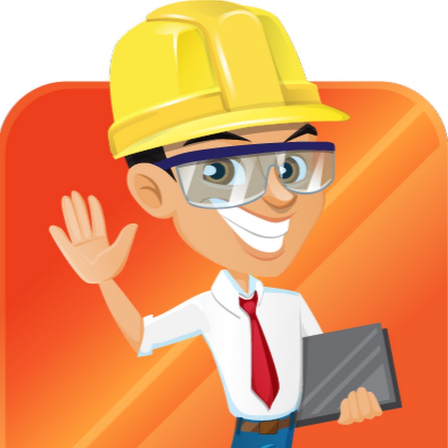 человечек в каске. специалист по охране труда. команда инженеров. инженер мультяшка. бизнесмен на стройке.