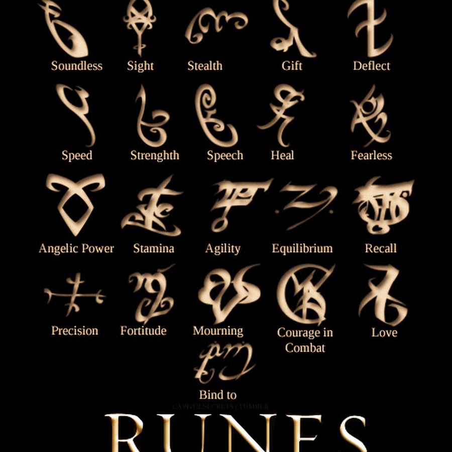 Картинки руны из сумеречных охотников