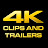 4K Clips And Trailers