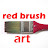 red brush art