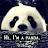 Hi Im a PANDA