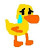 Sad duck