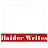 Haider Writesツ