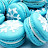 Blue Macaron