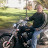 Harley big dad biker