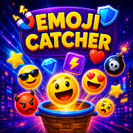 Emoji Catcher - Catch Crazy Falling Emojis icon