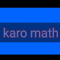 karo math logo