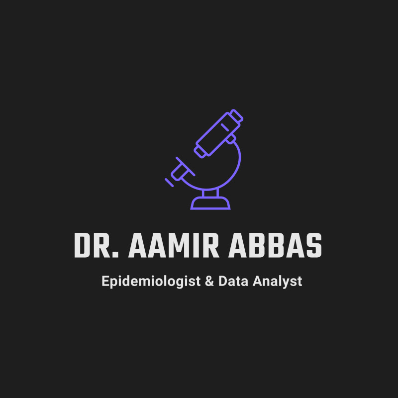 Dr Aamir Abbas - Epidemiologist & Data Analyst