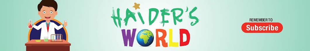 Haider's World YouTube channel avatar