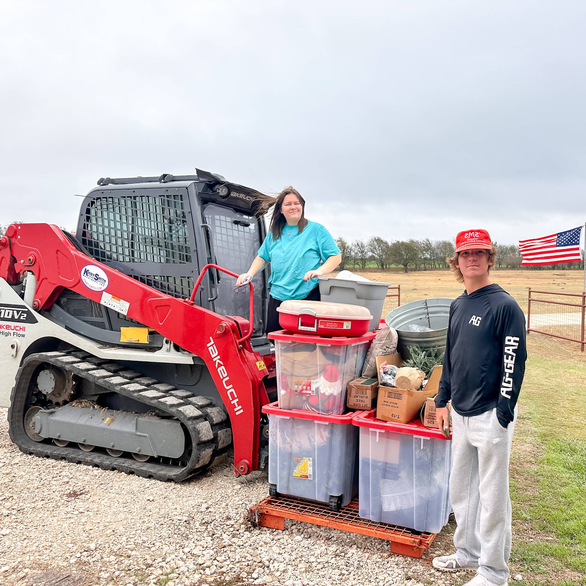 Post from Bar 7 Ranch