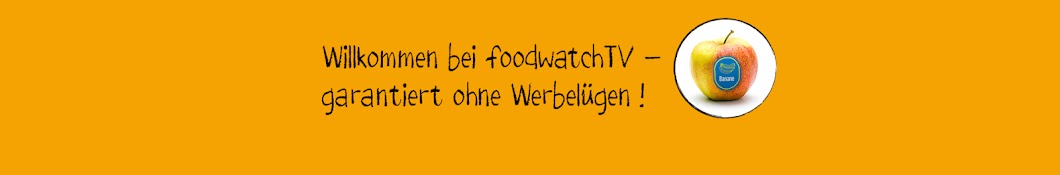 foodwatch Deutschland YouTube channel avatar