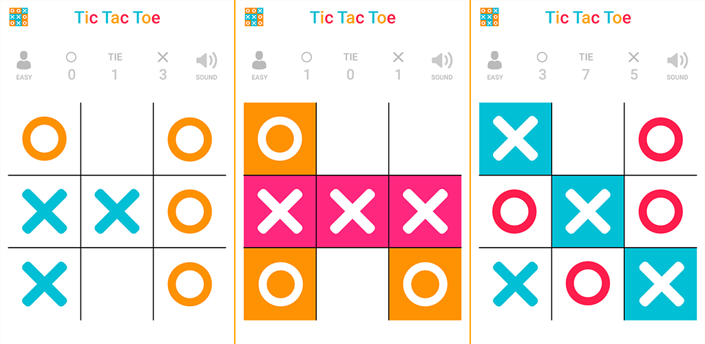 Colorful Tic Tac Toe Apk For Android Tic Tac Toe Emoji