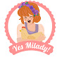 Yes Milady! logo