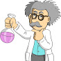 Mr. modern scientist logo