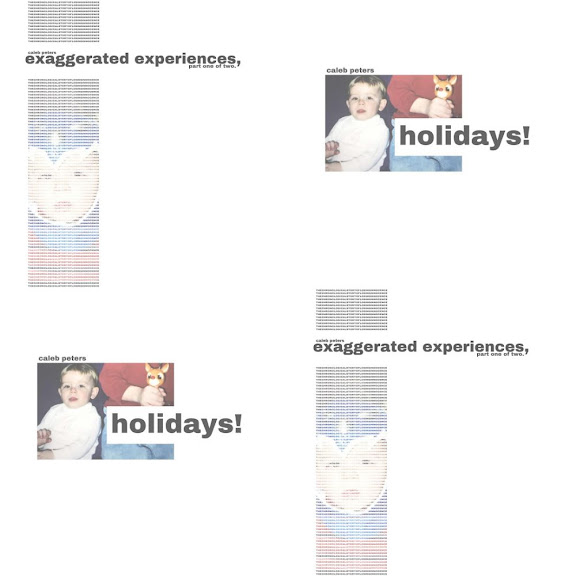 exaggerated experiences, part one of two.