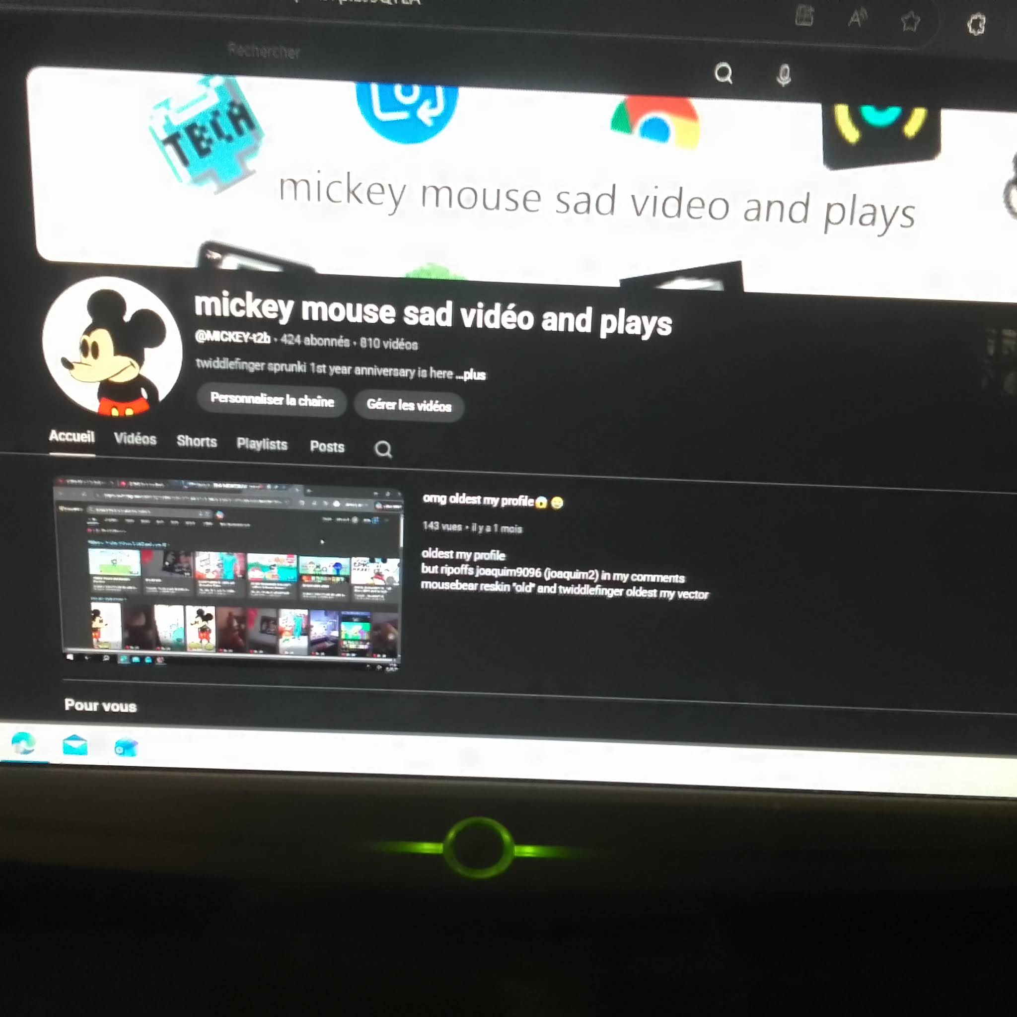 Post from mickey mouse sad vidéo and plays