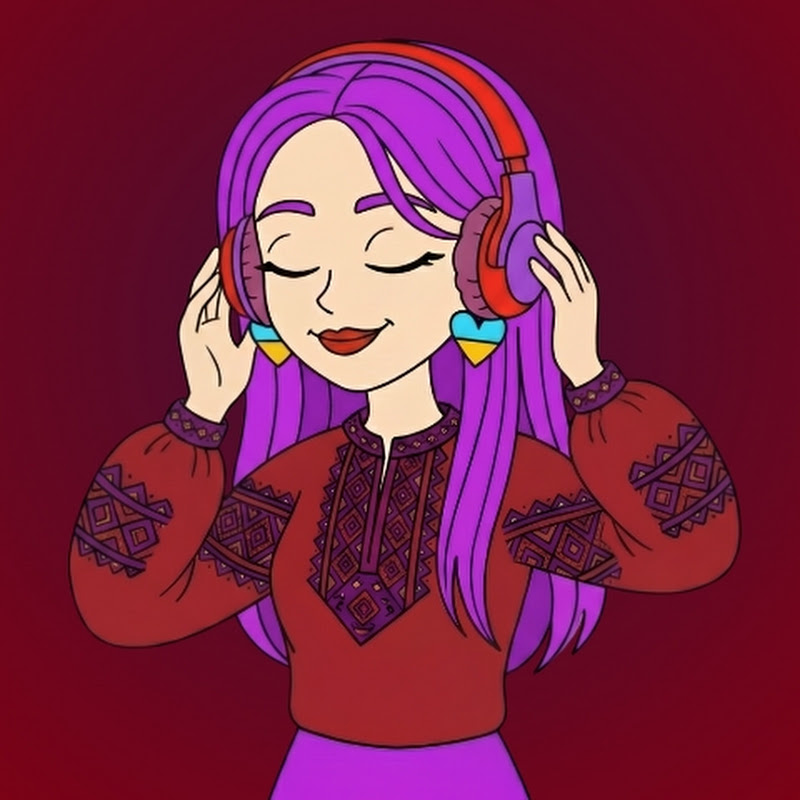 Red Purple Ukrainian 