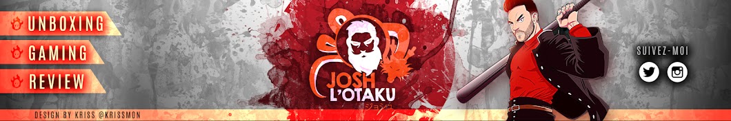 Josh L'Otaku YouTube kanalı avatarı