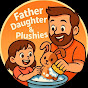 Father Daughter And Plushies logo