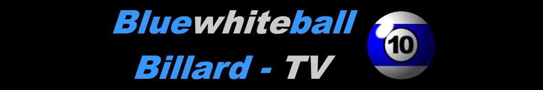 bluewhiteball Billard -TV यूट्यूब चैनल अवतार