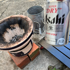 七輪で晩酌　百ちゃんねるアイコン画像