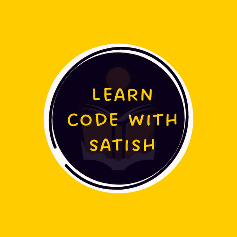 Learn code with Satish