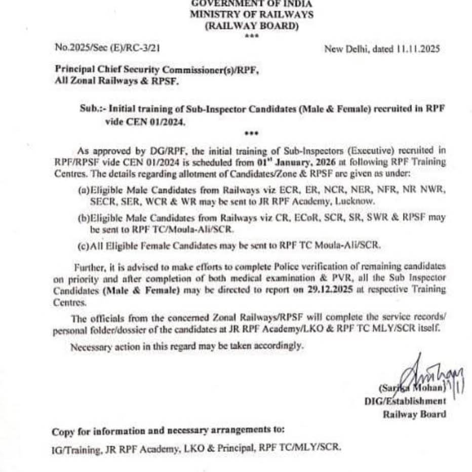 Post from Commando anil rpf