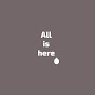 All is here logo