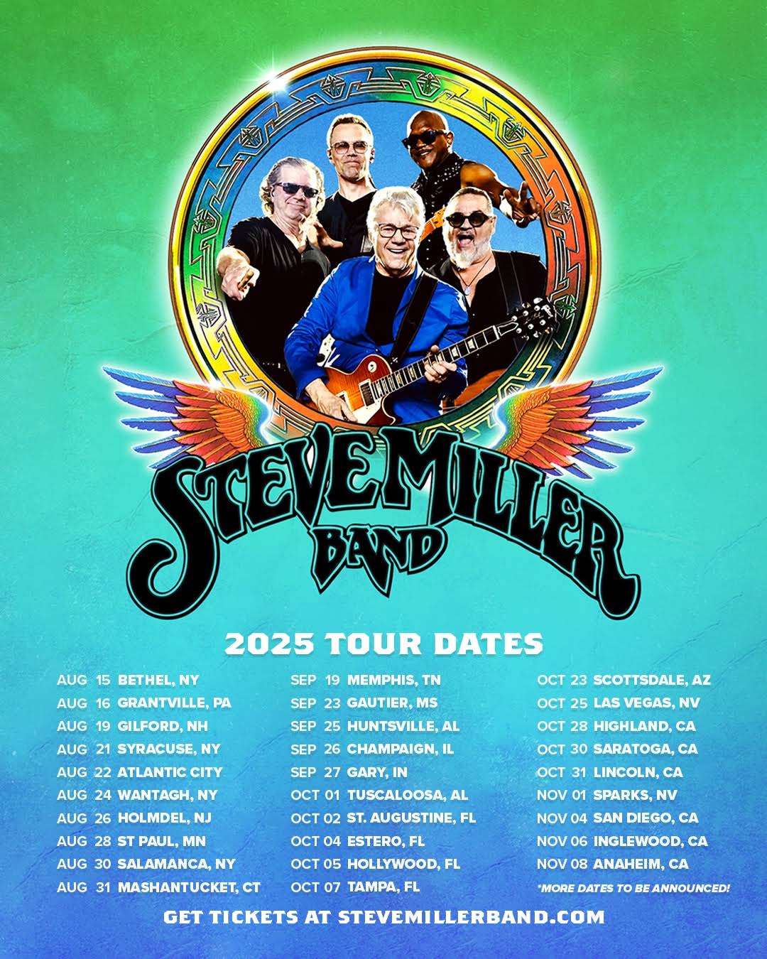 Steve Miller Band ドゥービー コンサート ポスター Steve Miller Band - YouTube