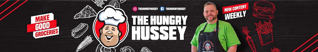 The Hungry Hussey Banner