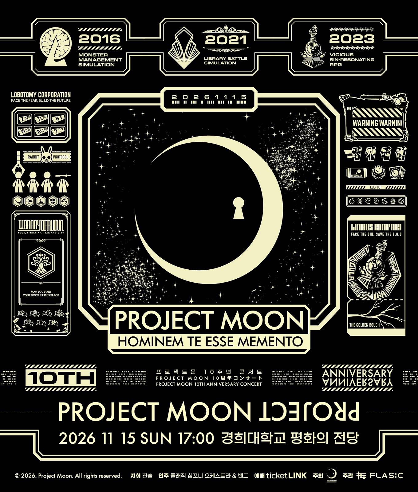 PROJECT MOON 10th ANNIVERSARY CONCERT] -PROJECT MOON TCEJORP