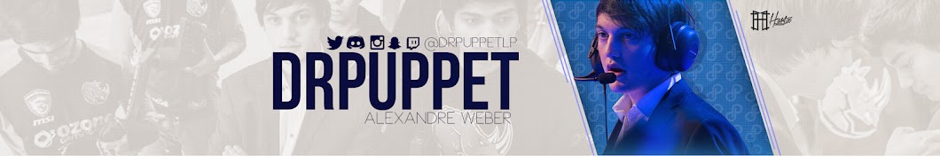 Alexandre "DrPuppet" Weber رمز قناة اليوتيوب