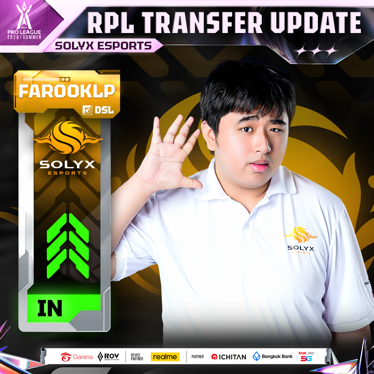 Post from Garena RoV Thailand