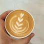 Black stone latte art logo