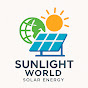 Sunlight world solar energy  logo