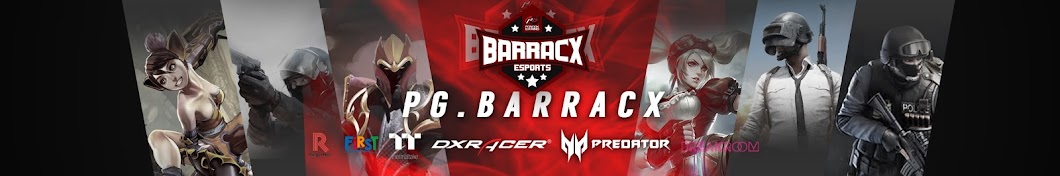 PG Barracx رمز قناة اليوتيوب